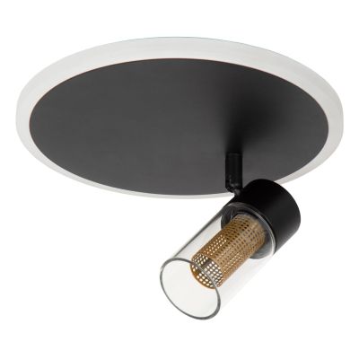 Lucide EVERINA - Flush ceiling light - Ø 23 cm - LED Dim. - CCT - 2200K/6500K - Black